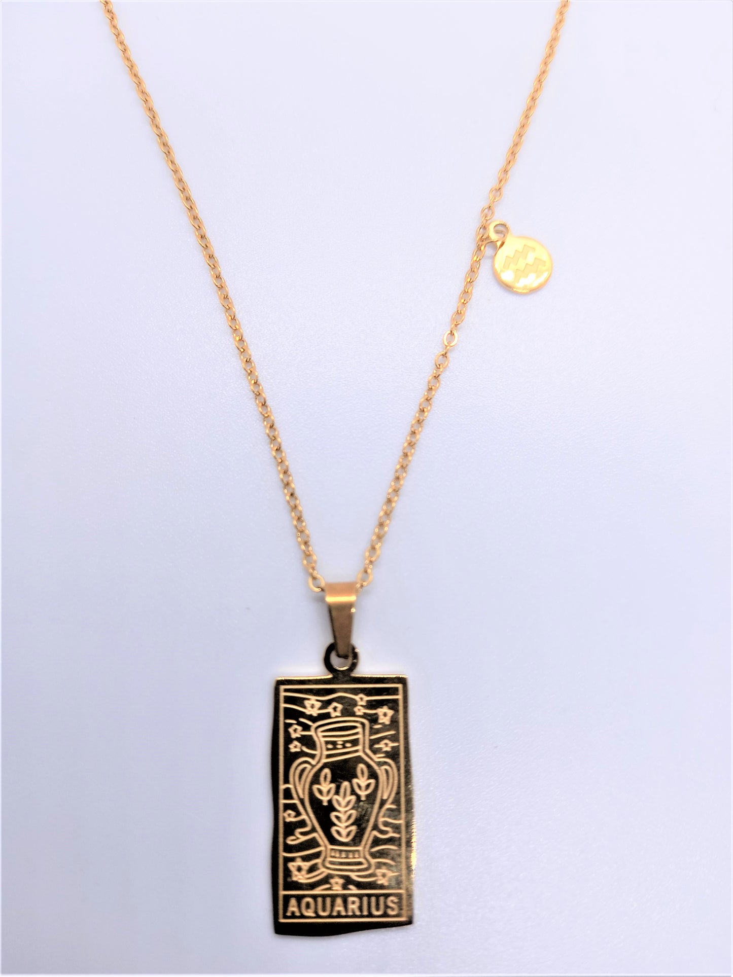 Zodiac 12 Signs Astrology Necklaces - Aquarius