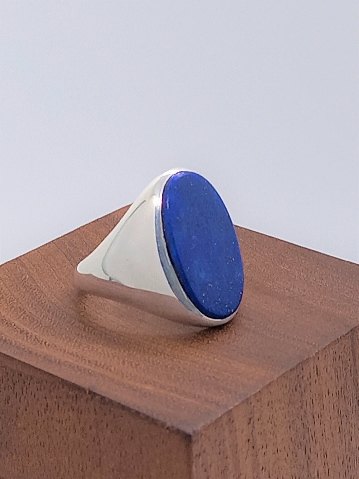 Sterling Silver Gemstone Rings - Lapis Lazuli Sterling Silver Ring