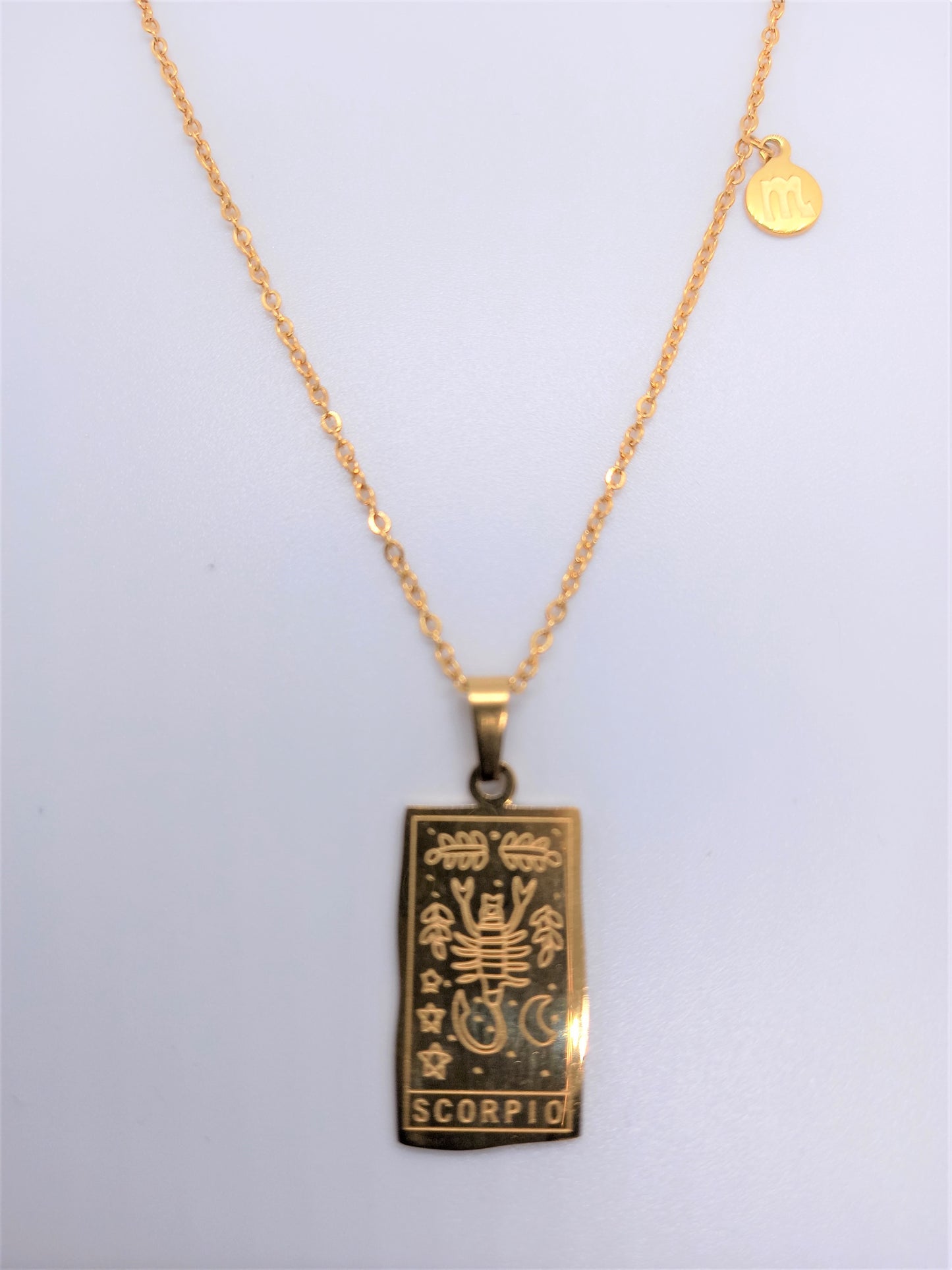 Zodiac 12 Signs Astrology Necklaces - Scorpio
