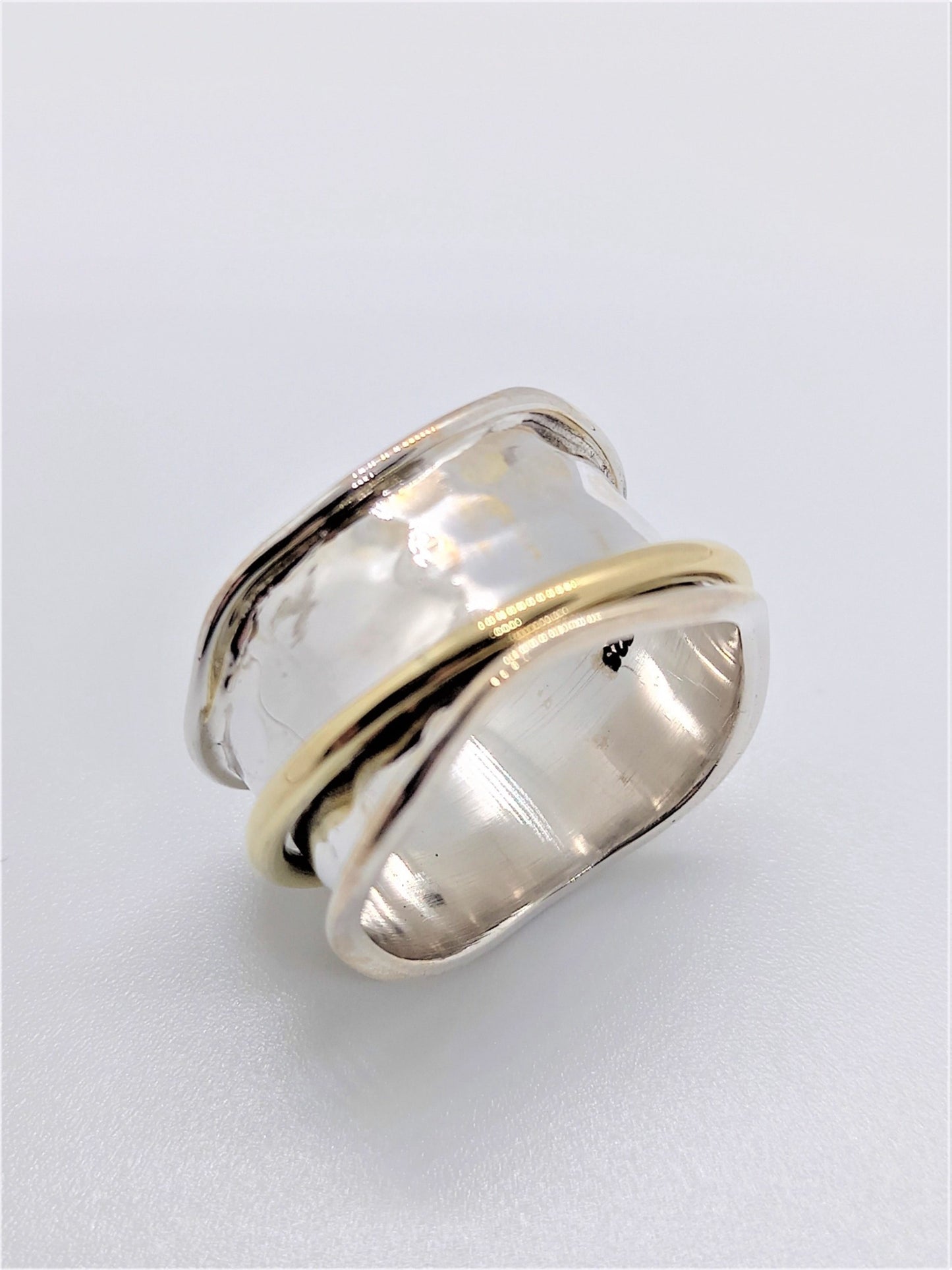 Sterling Silver Spinning Ring - Shanti