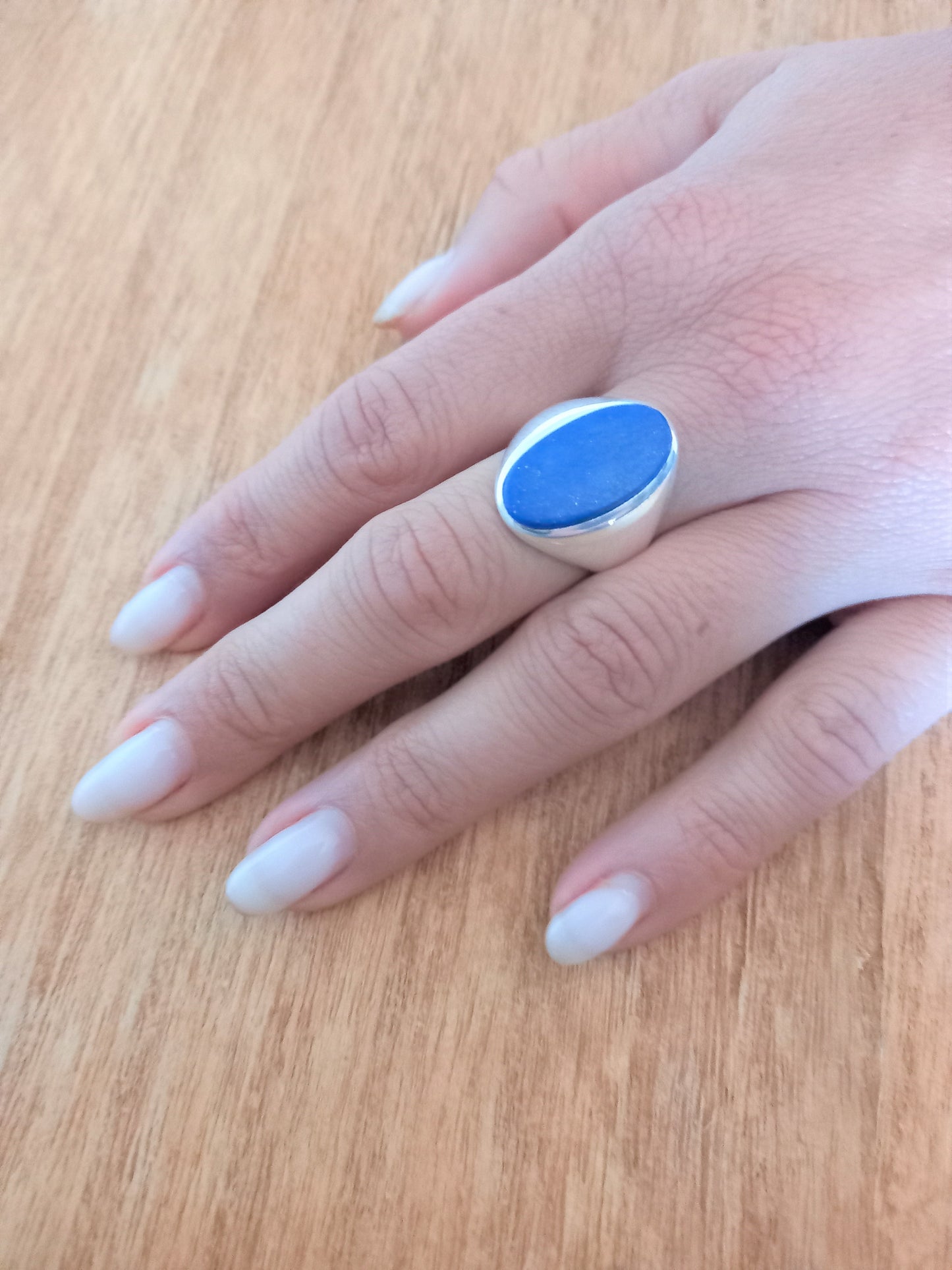 Sterling Silver Gemstone Rings - Lapis Lazuli Sterling Silver Ring