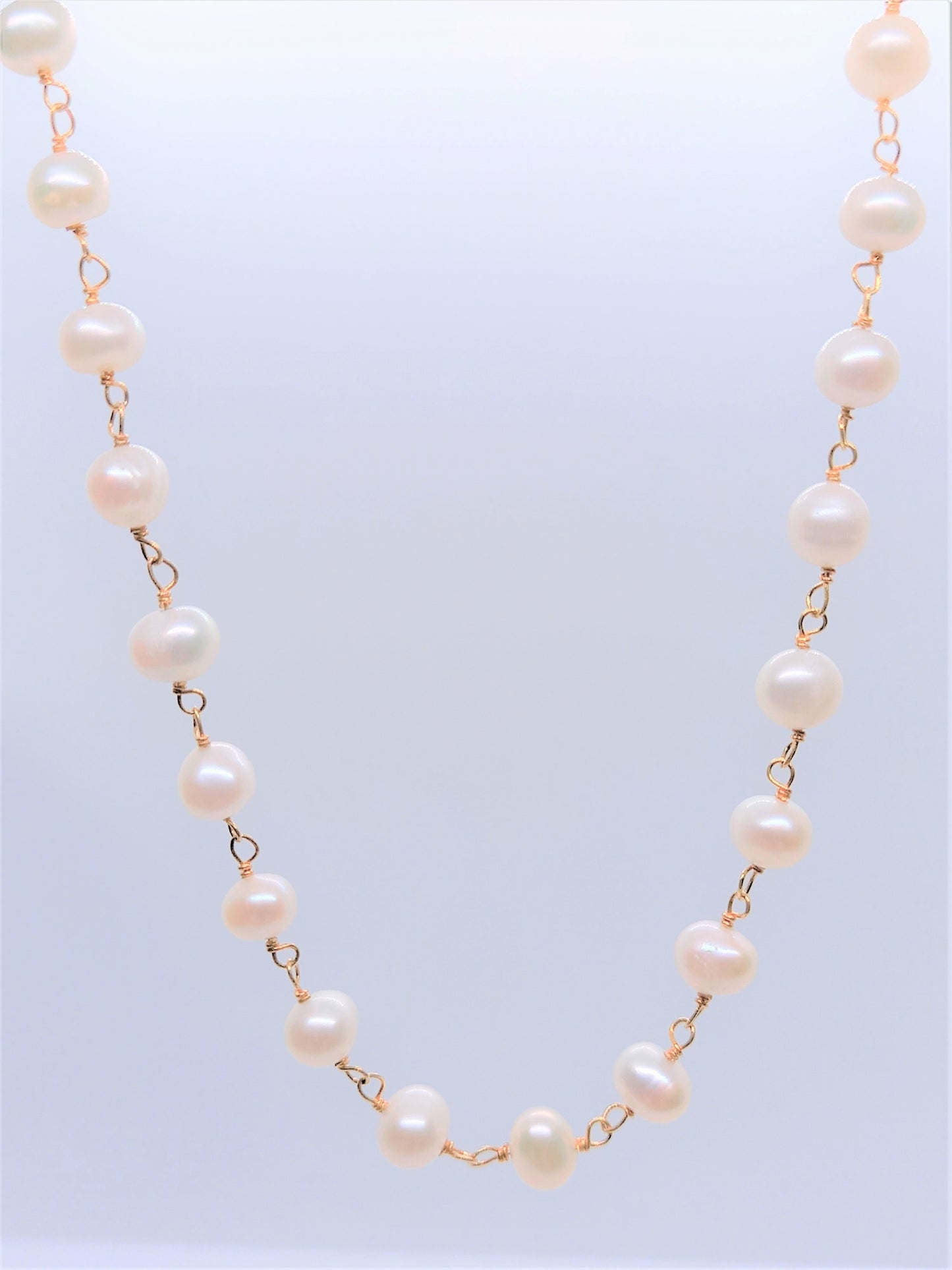 Freshwater Pearls - Rosary Chain Pearls