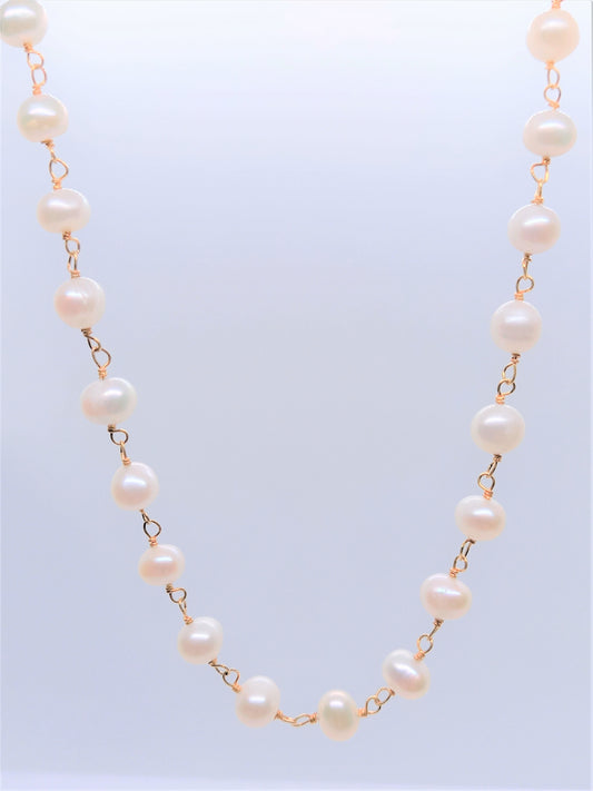 Freshwater Pearls - Rosary Chain Pearls