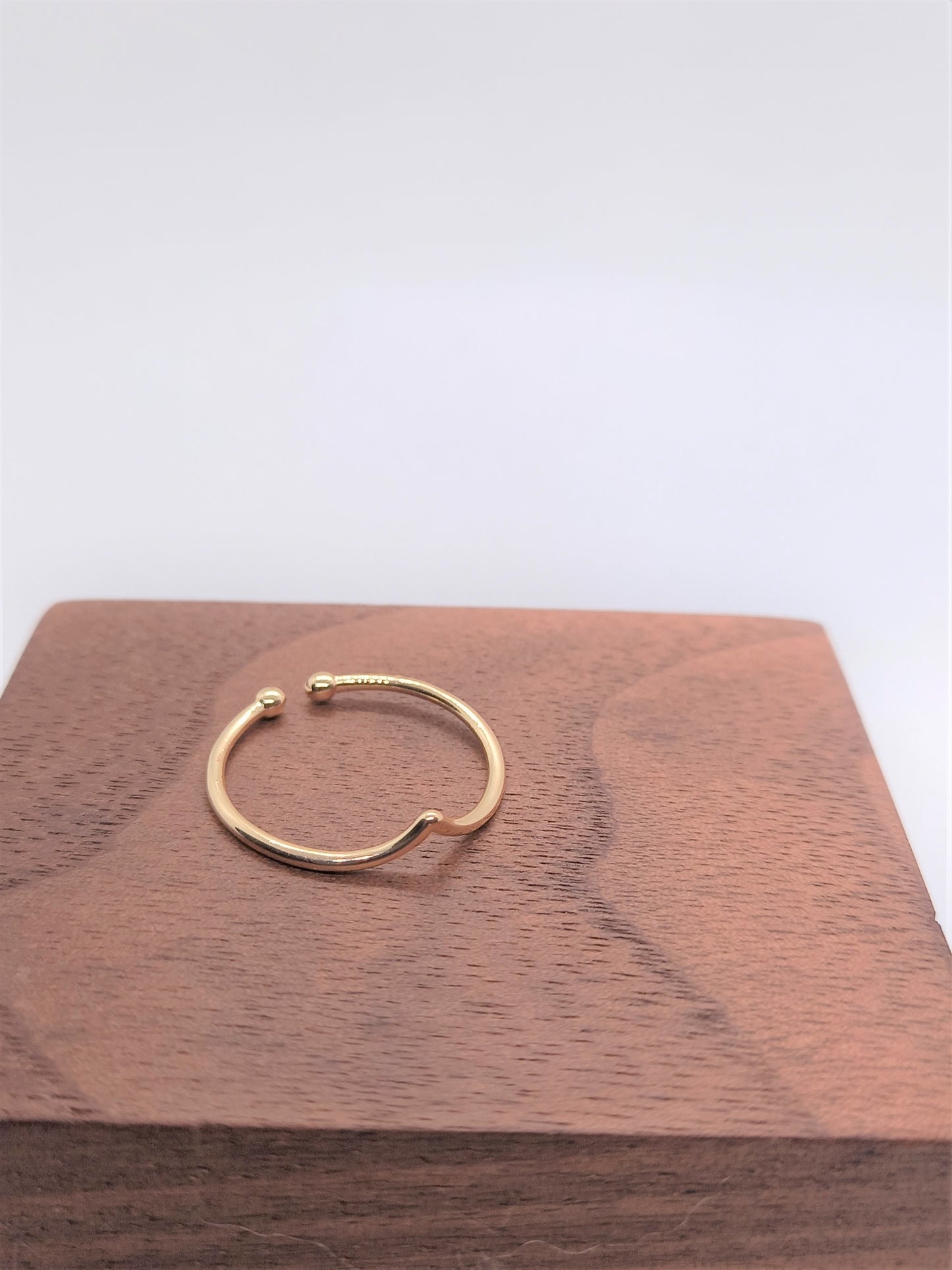 Gold Minimal Rings - Gold Chevron Ring