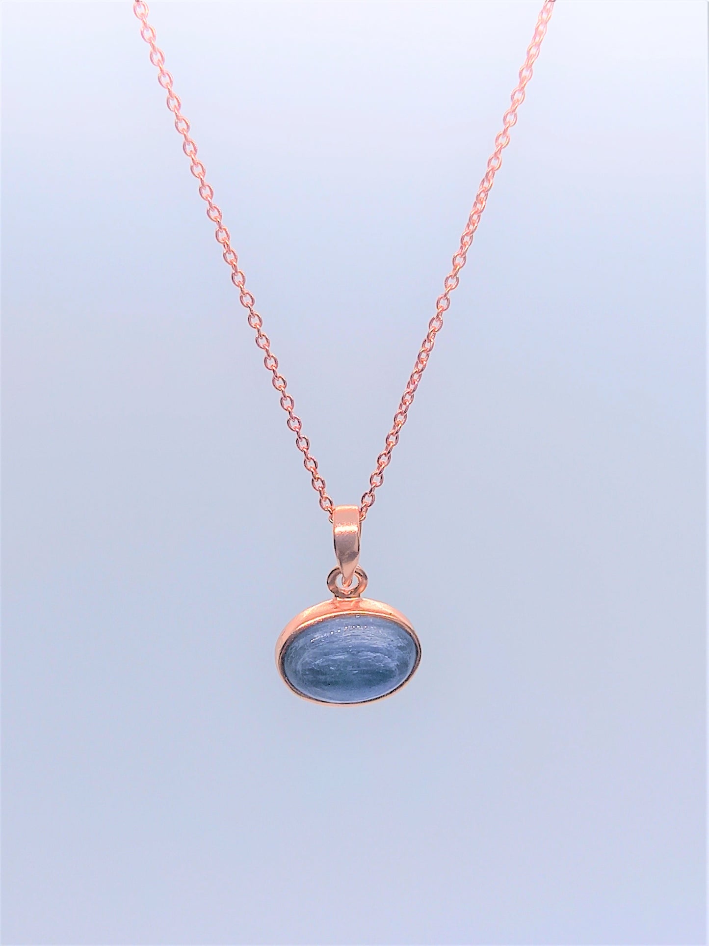 Serenity Jewellery - Kyanite on Rose Gold Chain