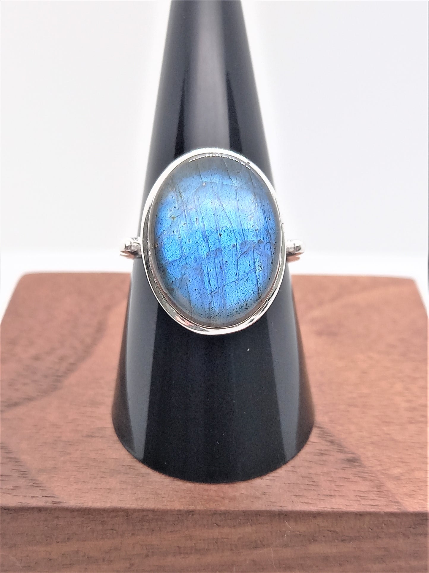 Sterling Silver Gemstone Rings - Labradorite