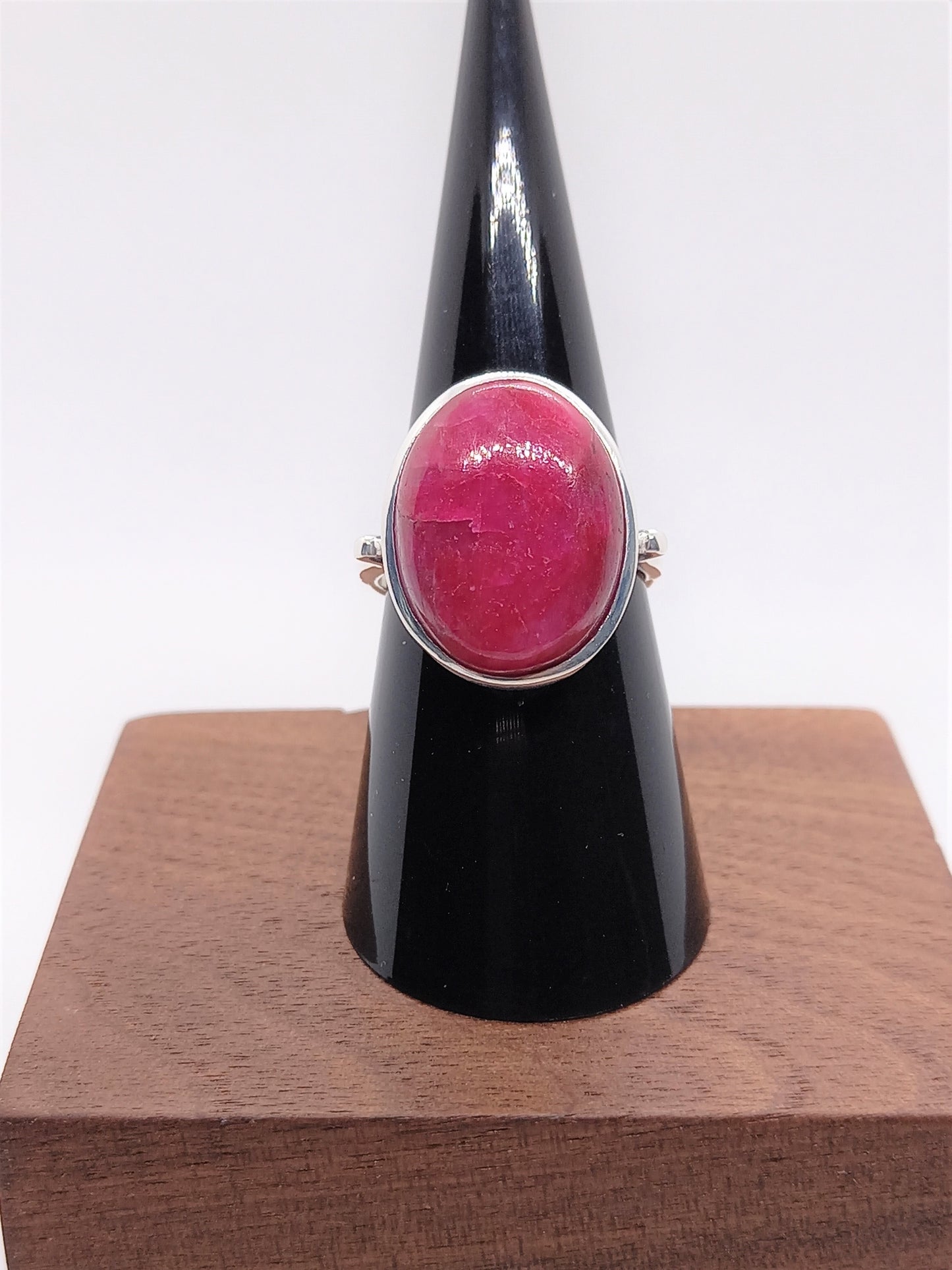 Sterling Silver Gemstone Rings - Ruby Sterling Silver Ring